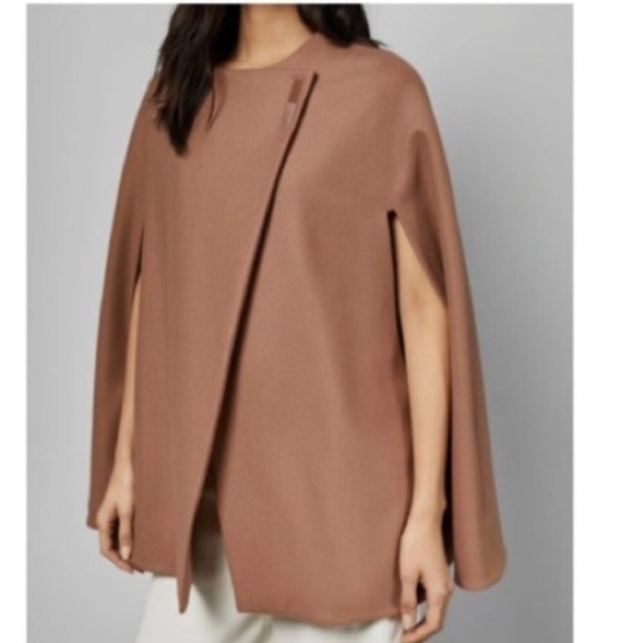 🧥 Ted Baker minimalist Vickiye Cape Coat - Picture 8 of 8